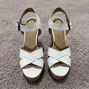 White Strappy Sandals